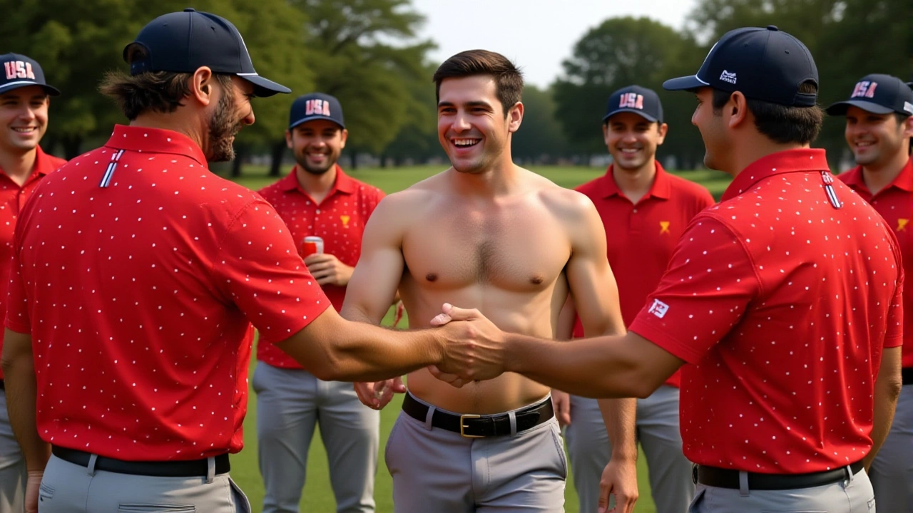 Kevin Kisner’s Shirtless Bet Lights Up USA’s 2024 Presidents Cup Win